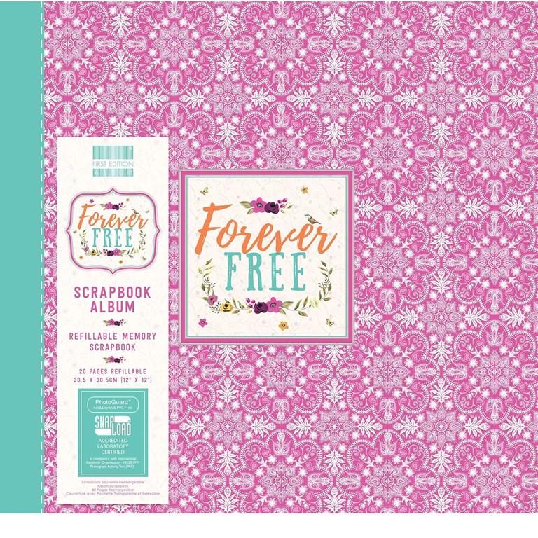 Scrapbookingalbum - Forever Free - 30x30cm