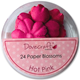 Mixade pappersblommor - 24st - Hot Pink