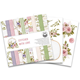 Scrapbookingpapper - 15x15 cm - Stitched with Love