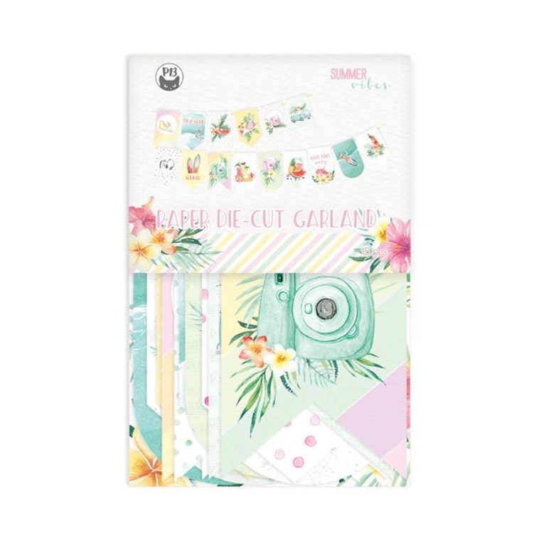 Dekorativa Tags Girland - Summer Vibes