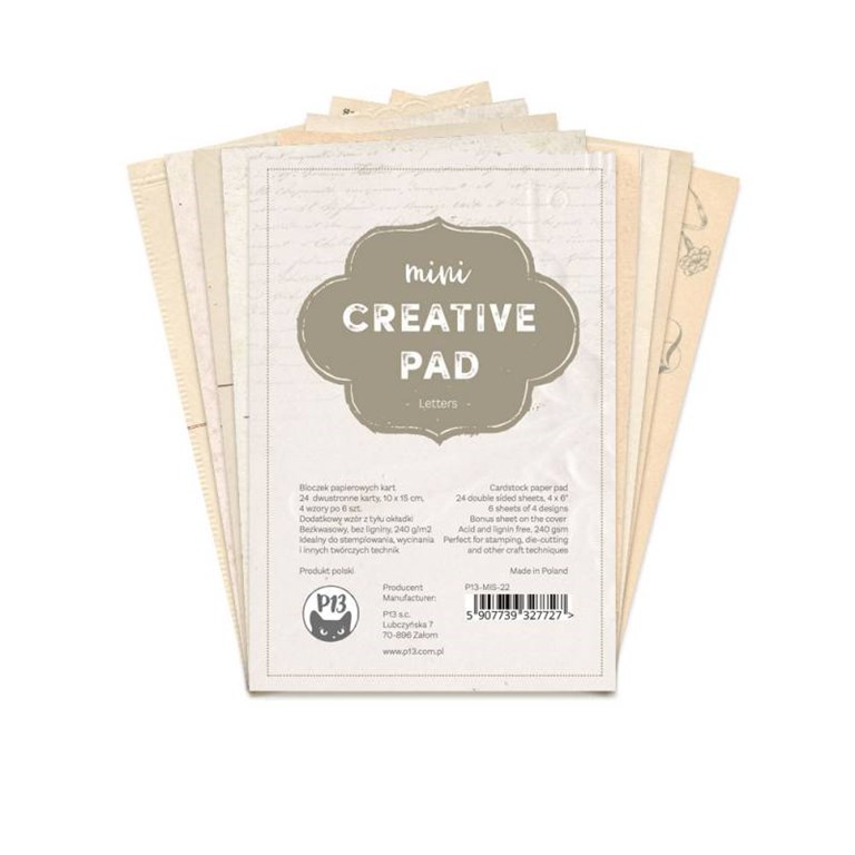 Mini Creative Pad - Letters