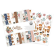 Scrapbookingpapper - 30x30 cm - Coffee Break