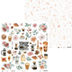 Scrapbookingpapper - 30x30 cm - Coffee Break