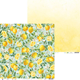 Scrapbookingpapper - 30x30 cm - Fresh Lemonade