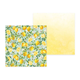 Scrapbookingpapper - 15x15 cm - Fresh Lemonade
