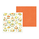 Scrapbookingpapper - 15x15 cm - Fresh Lemonade