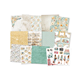 Scrapbookingpapper - 15x15 cm - Travel Journal