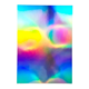 A4 Metallic Mirror Card - Holo Waves - Gloss - 5st