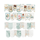 Dekorativa Tags Girland - Travel Journal