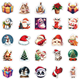 Stickers - Julmix Djur - 50st