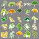 Stickers - Blad Ginko - 50st