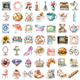 Stickers - Fina motiv från hemmet - 50st