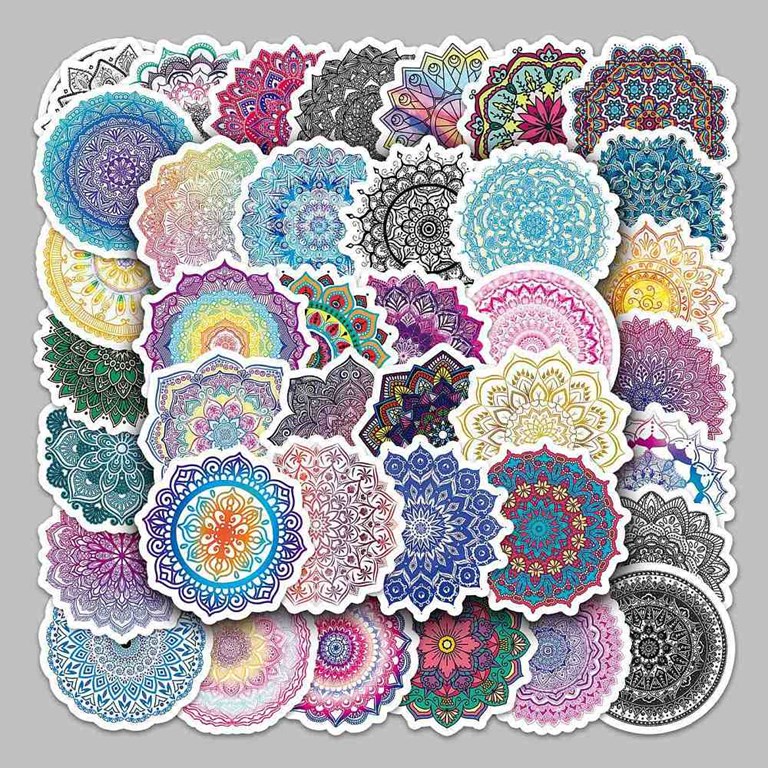 Stickers - Mandalas - 50st