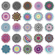 Stickers - Mandalas - 50st