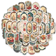 Stickers - Blomsterdekaler - 50st