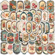 Stickers - Blomsterdekaler - 50st