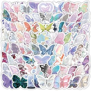 Stickers - Fjärilsmix - 100st