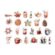 Stickers - Julsmaker & dryck - 46st