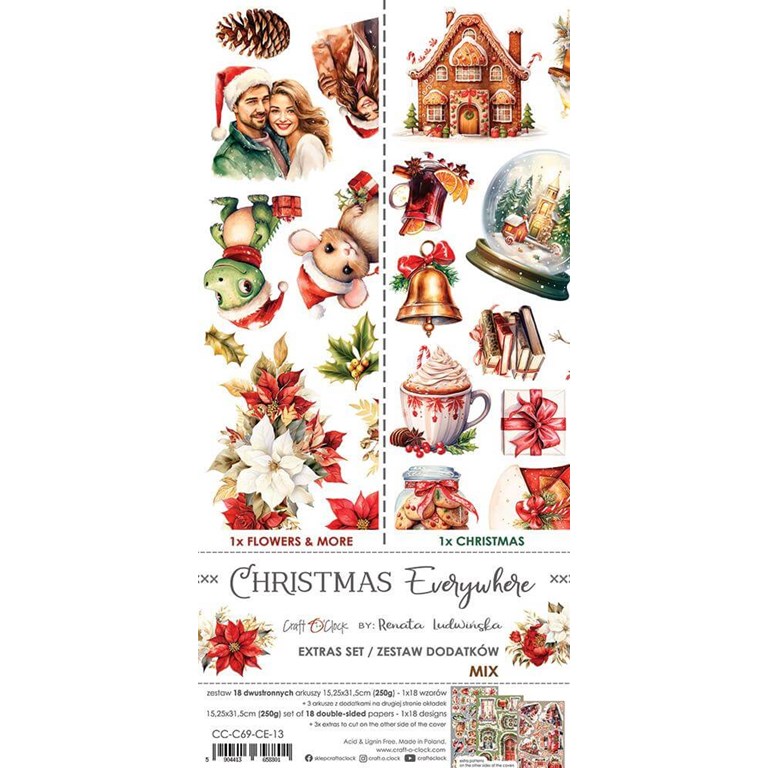 18st klippark - Christmas Everywhere MIX - Extras Set