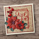 PY Hobby Dies - God Jul - Med Bakgrund - 6,1 x 4,8cm