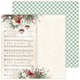 Scrapbookingpapper - 20x20cm - Christmas Magic