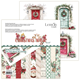 Scrapbookingpapper - 20x20cm - Christmas Magic