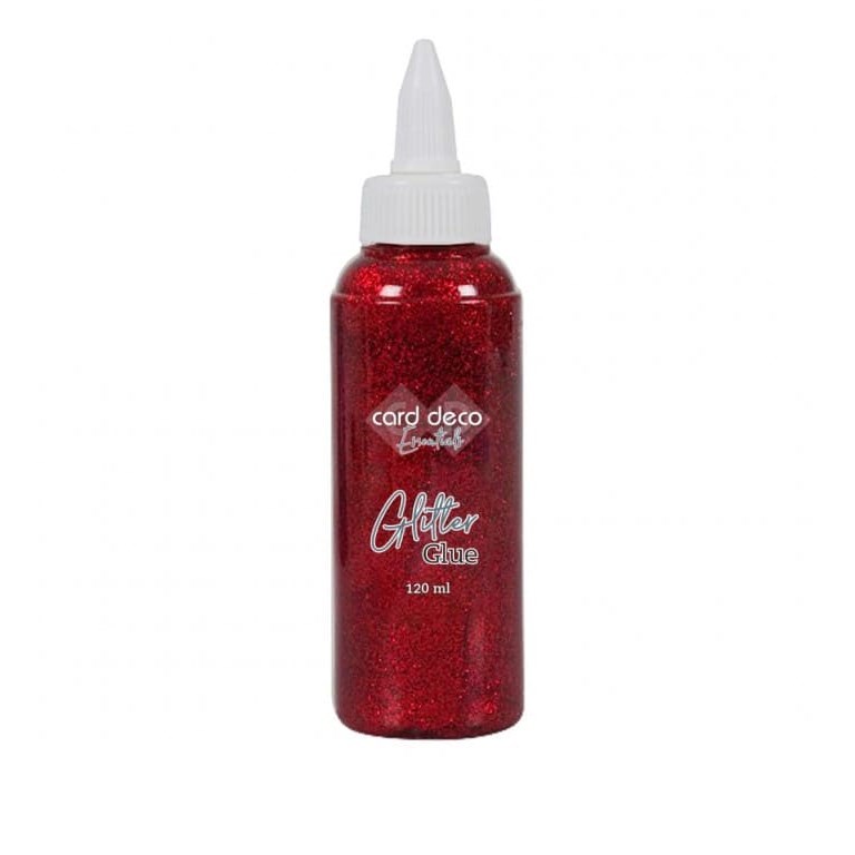 Glitterlim - Red - 120ml