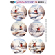 Push Out Scenery - Winter Landscape - Round