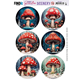 Push Out Scenery - Mushroom - Round