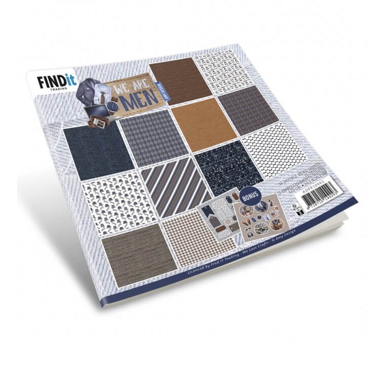 Paper pack - 20x20cm - Me are Men