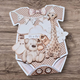 Scrapbookingpapper - 30x15cm - Waiting for you