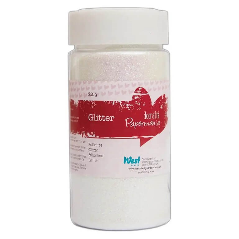Glitter megapack - Vit - 250g