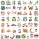 Stickers - Mixade motiv - 50st