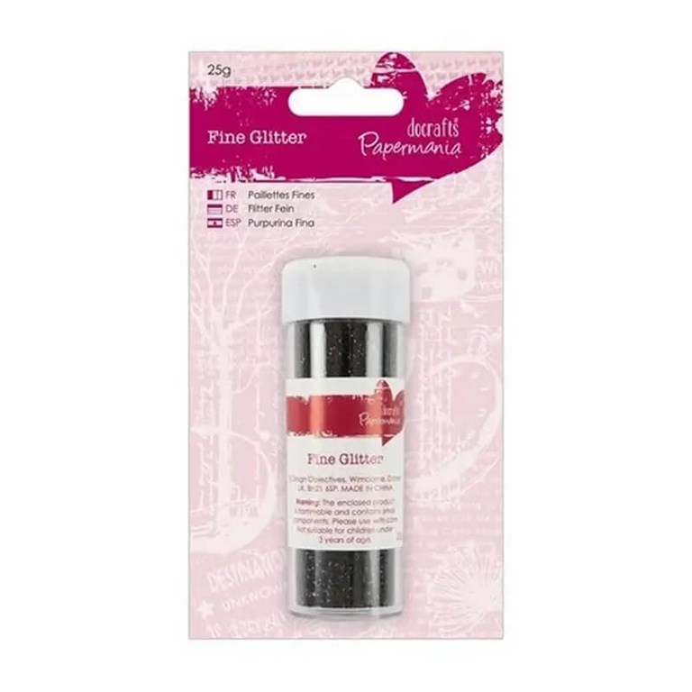 Glitter - Black - 25g