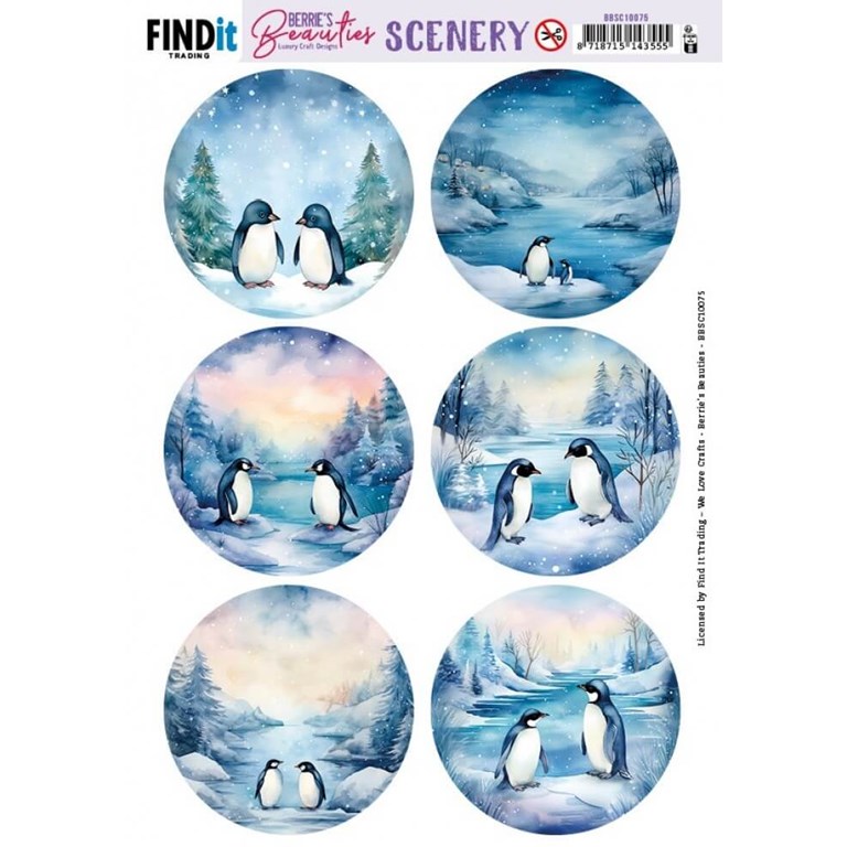 Push Out Sceenery - Berries Beauties - Penguin Round