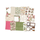 Scrapbookingpapper - 15x15 cm - Dear Love