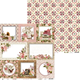 Scrapbookingpapper - 30x30 cm - Love Stories
