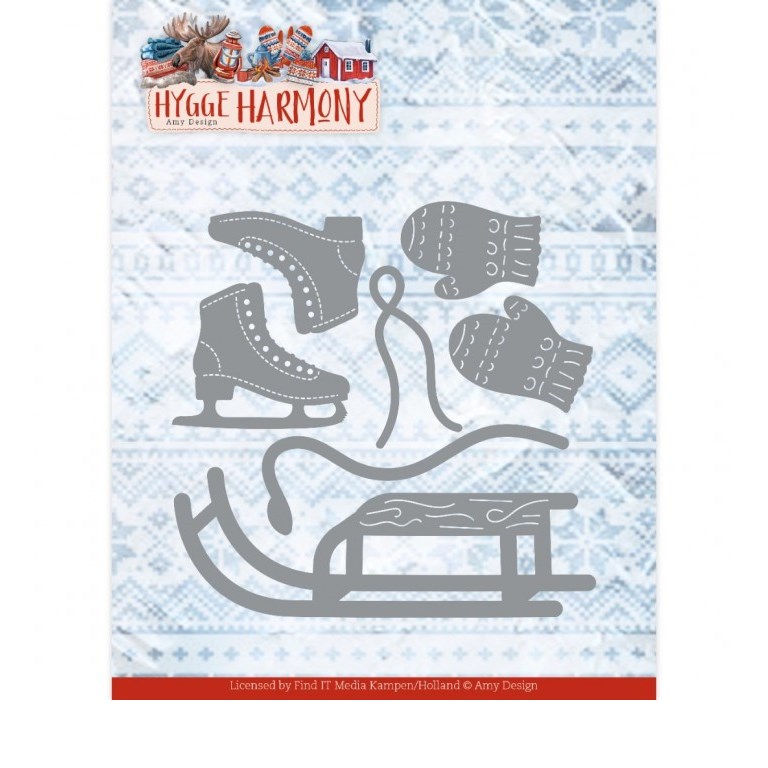 Amy Design Dies - Hygge Harmony - Winter Sports