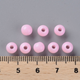 Akrylpärlor - Storpack - Ca 4400st - 6mm - Rosa