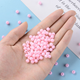 Akrylpärlor - Storpack - Ca 4400st - 6mm - Rosa