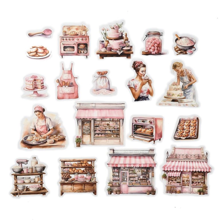 Stickers - Clear - Konditori  - 20st