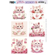 Push Out Scenery - Kitten in cup - Square