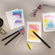 Dual Tip Brush Pens - Akvarellpennor pastell - 12st