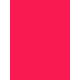 Enfärgad Cardstock A4 - 10st ark - Magenta