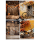 Scrapbookingpapper - A6 - Retro