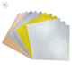 Double Sided Bumper Glitter Pack - 30x30cm - Metallics - 350gsm - 12st