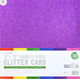 Double Sided Bumper Glitter Pack - 30x30cm - Brights - 350gsm - 12st
