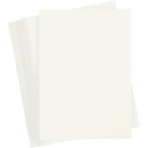 A6 storpack Kartong - Off-white - 100st