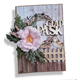 Dekorativa kvistar - Rosa Ängsblommor - 4st