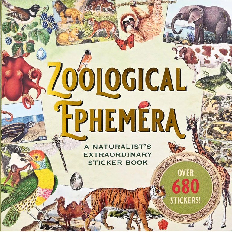 Sticker Book - Zoological Ephemera - 50 sidor